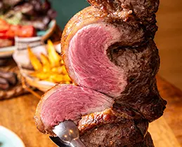 Corte de carne premium